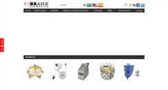 Desktop Screenshot of braile.com.br